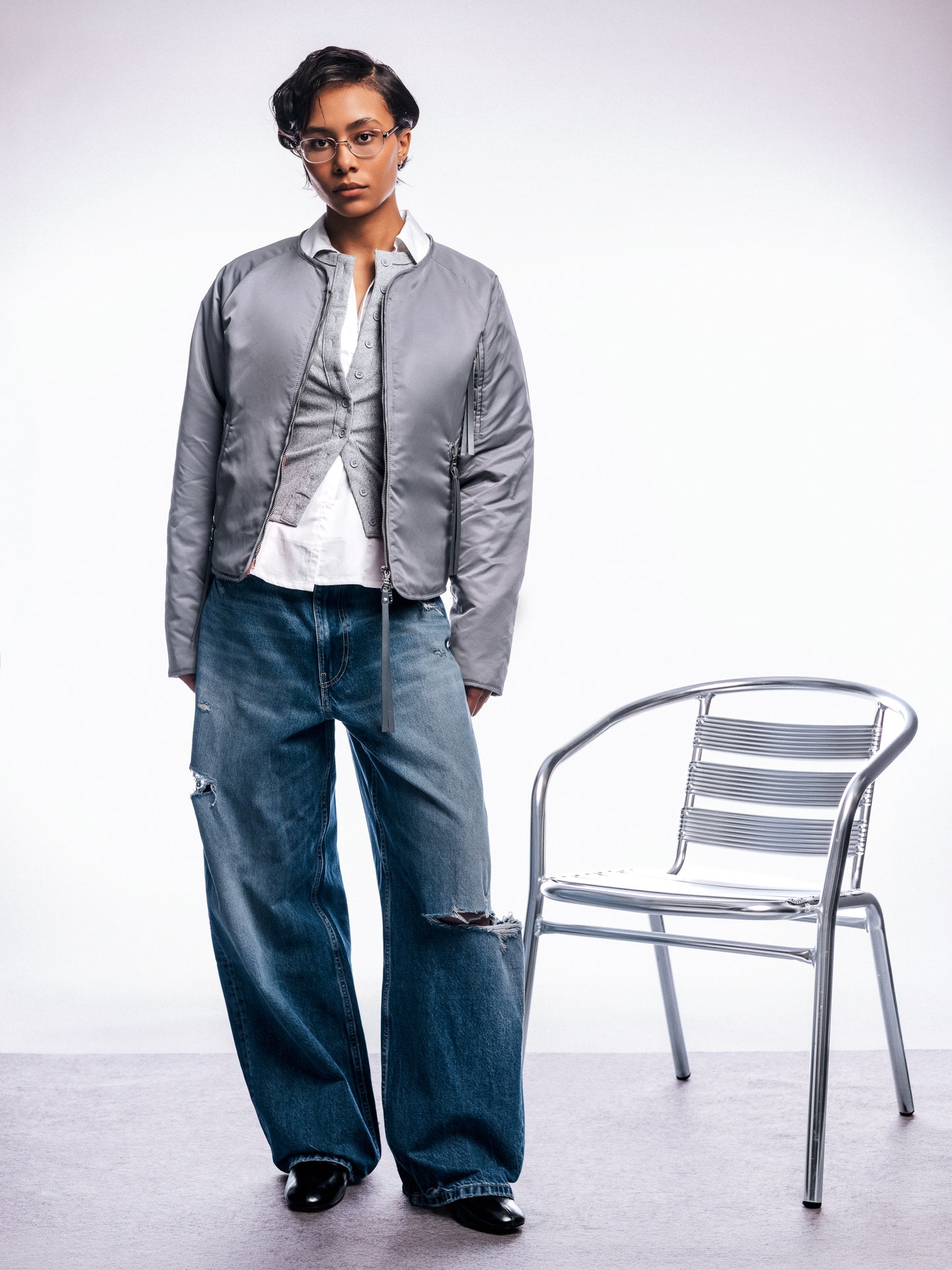 Zipped Liner Jacket