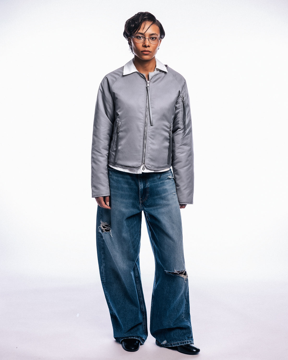 Zipped Liner Jacket